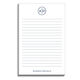 Navy Circle Initials Notepads Image 4 of 4